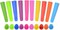 Silicone Popsicle Molds ice Pop Mould - Set of 10 Tubes - Food Grade - Freezer Tubes Make Healthy Food